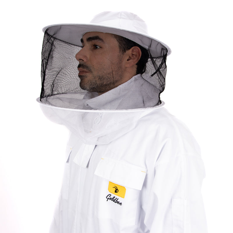 Beekeeping Jacket Hat Style - White