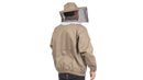 Olive Green Beekeeping Jacket - Hat Style