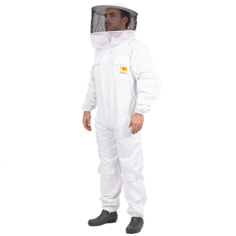 Bee Suit Hat Style - Pearl White